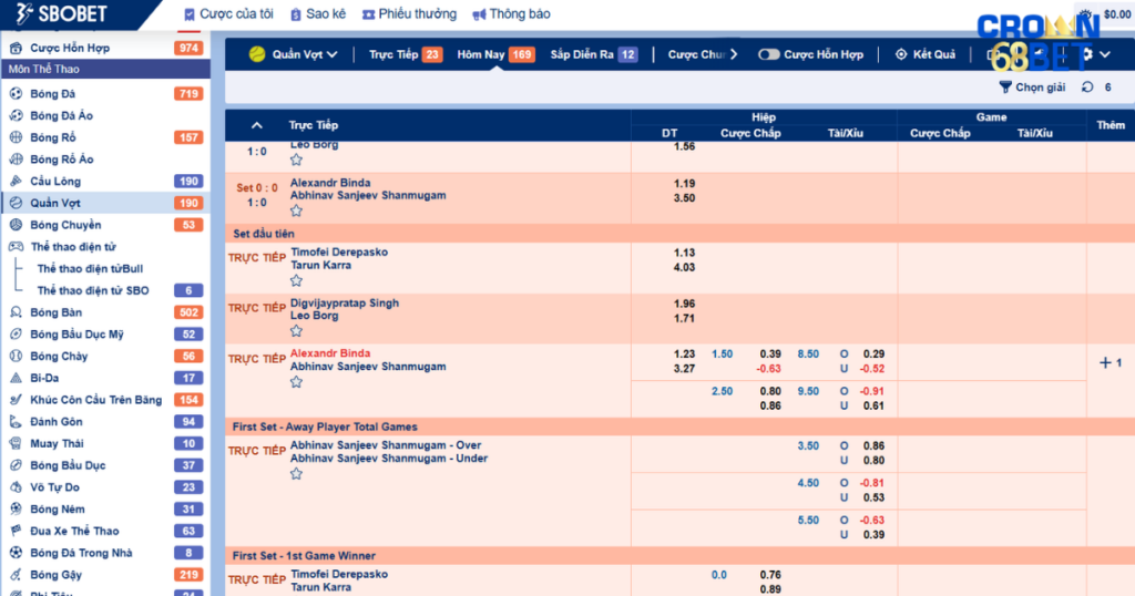 cá cược thể thao