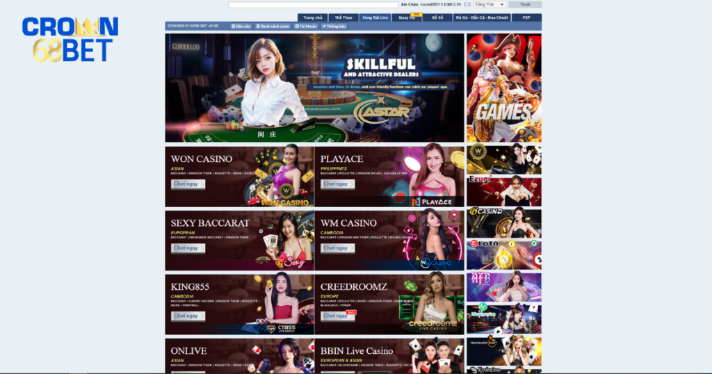 Live casino