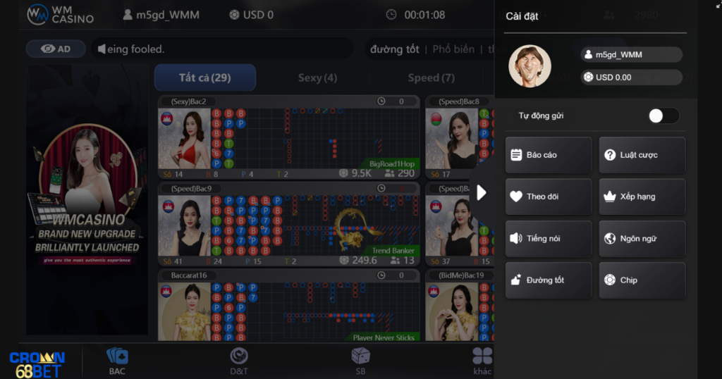 Live casino